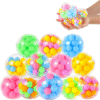 Stress Relief Toy for Girls Bead-filled Stretchy Plastic Ball